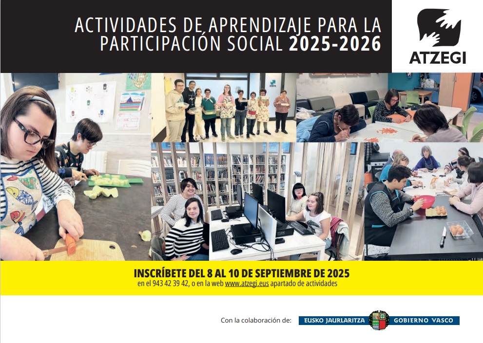 Folletos de las actividades del curso 2025-26