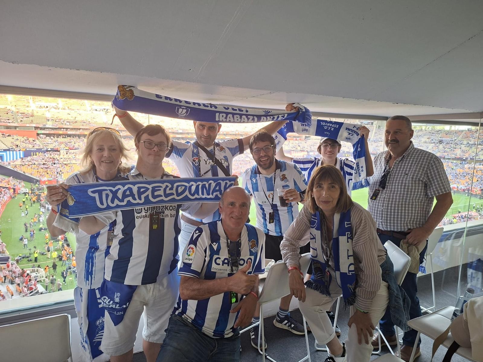 Final de copa en Sevilla