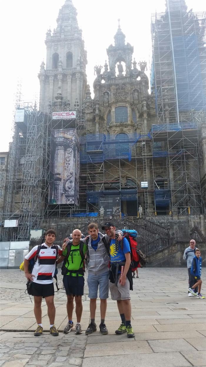 llegada a santiago